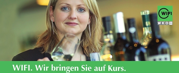 zum Jung-, Österreich-, Diplom- oder Sparkling Wine-Sommelier im WIFI Niederösterreich