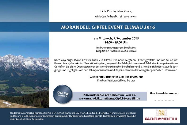 Morandell Gipfel Event Elmau 2016