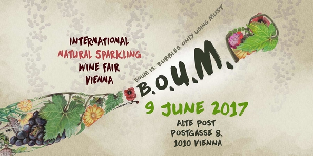 B.O.U.M. Erste Internationale Natur Schaumwein Messe in Wien!
