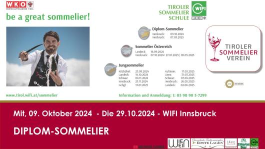 Diplom-Sommelierkurs Innsbruck