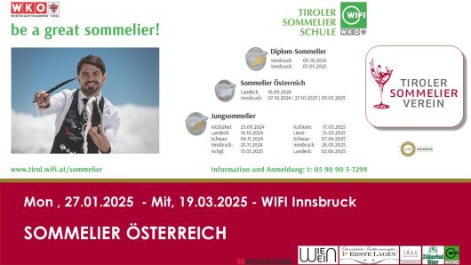 Sommelier Österreich Kurs Innsbruck