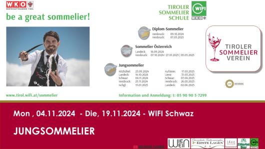 Jungsommelier Kurs Schwaz