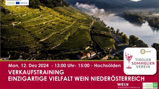 Verkaufstraining - Vielfalt Wein Niederösterreich