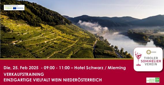 Verkaufstraining in Mieming - Vielfalt Wein Niederösterreich 