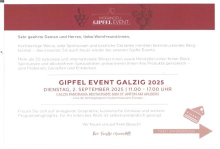 Morandell - Galzig - Der Event Morandell - Galzig - Der Event