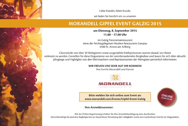 Galzig Gipfel Event 2015